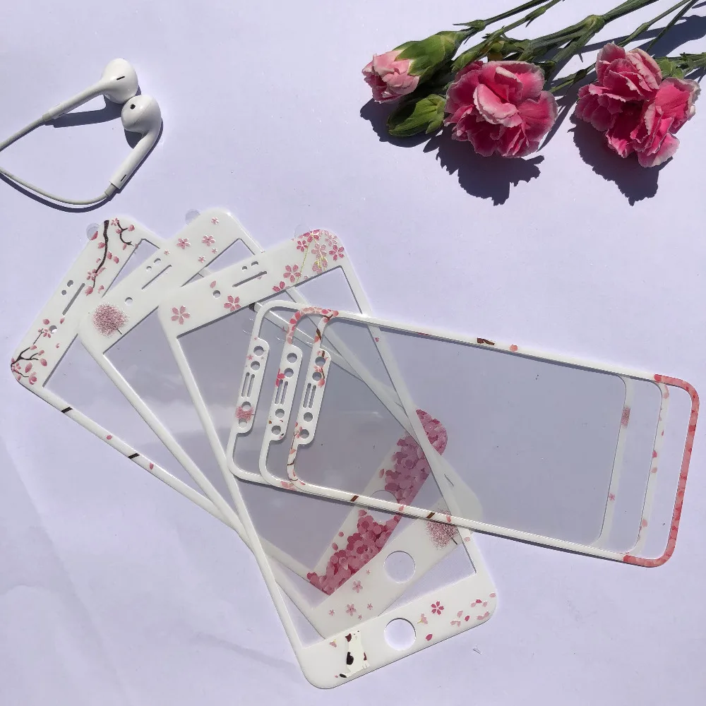 Защитное стекло 3D для iPhone X 8 Plus 7 6 6s|Защитные стёкла и плёнки телефонов| |