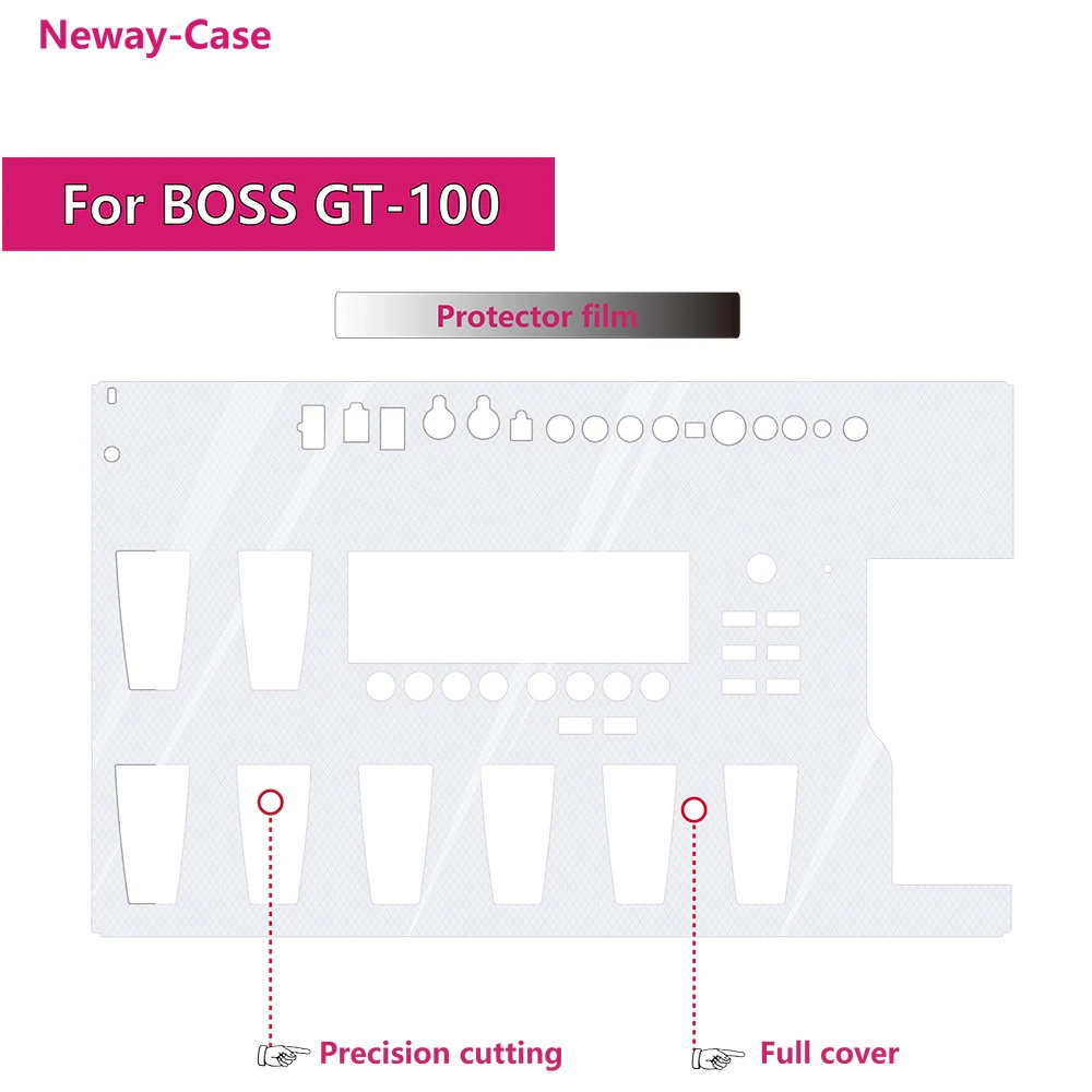 Neway-чехол для гитары, защитная пленка для BOSS GT-100, аксессуары для электрогитары