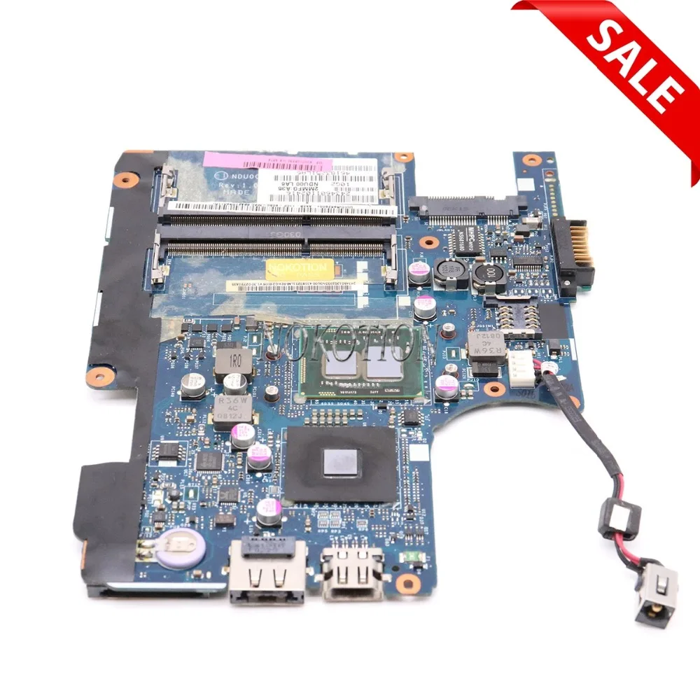 Материнская плата NOKOTION K000106830 для ноутбука toshiba Satellite T210 T215 T230 NDU00 LA 6031P HM55 U5400
