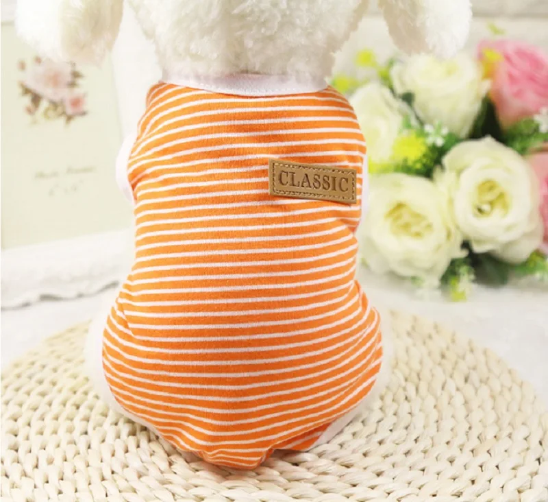 D81 новейший Летний жилет для домашних питомцев дышащая одежда щенков собак кошек