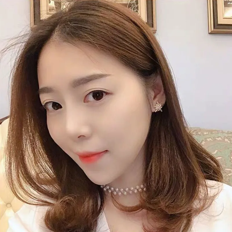 2019 Nieuwe Hete Japan En Zuid-Korea Mode Schattige Oorbellen Zeester парель темпераментный Vrouwen Sieraden gift |