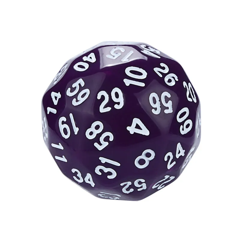 6 шт. набор игральных костей для игр многосторонние игральные кости D60