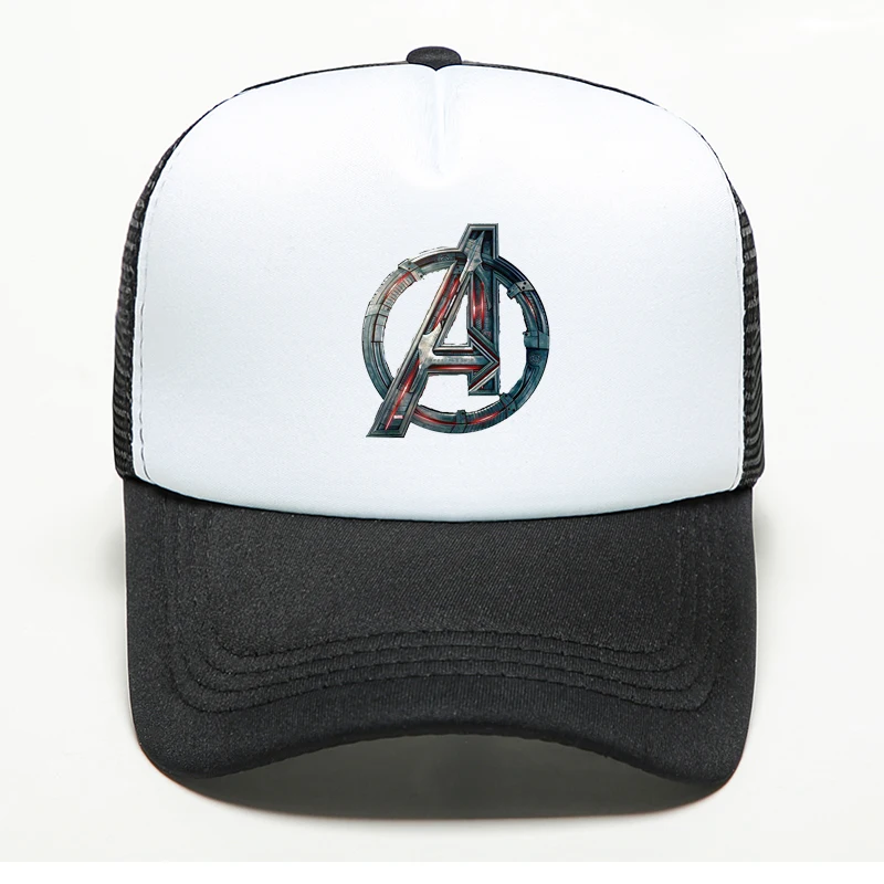 Новая брендовая бейсбольная кепка с принтом Marvel Avengers женская и мужская летняя на