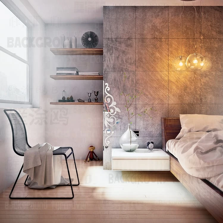 Светоотражающая металлическая защита для углов с изображением оливковой ветки 3d