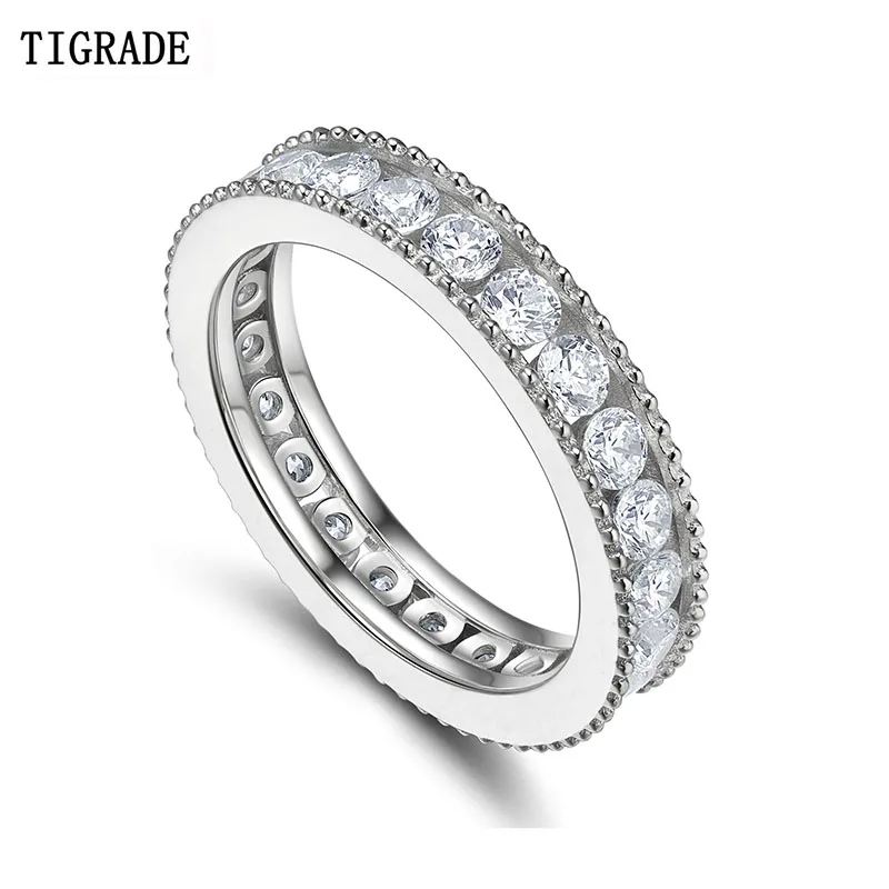 Женское серебряное кольцо TIGRADE размер 4-10 | Украшения и аксессуары
