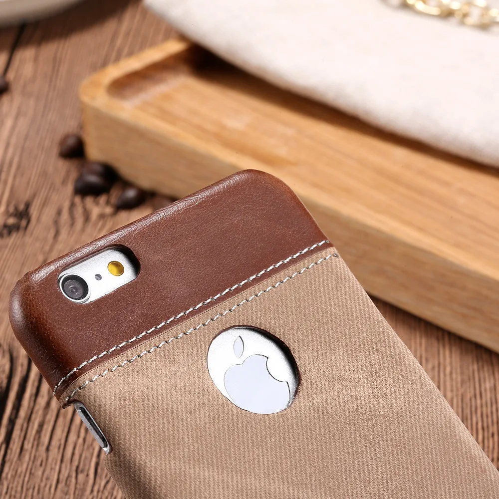 6 S Plus 5 дюймов роскошный джинсовый узор задняя крышка для iPhone 6splus