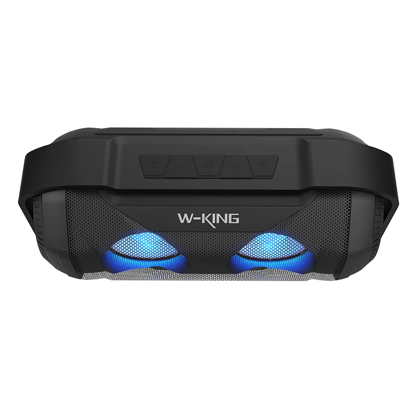 W King Black S21 Портативный Открытый водонепроницаемый IPX5 Bluetooth динамик беспроводной с