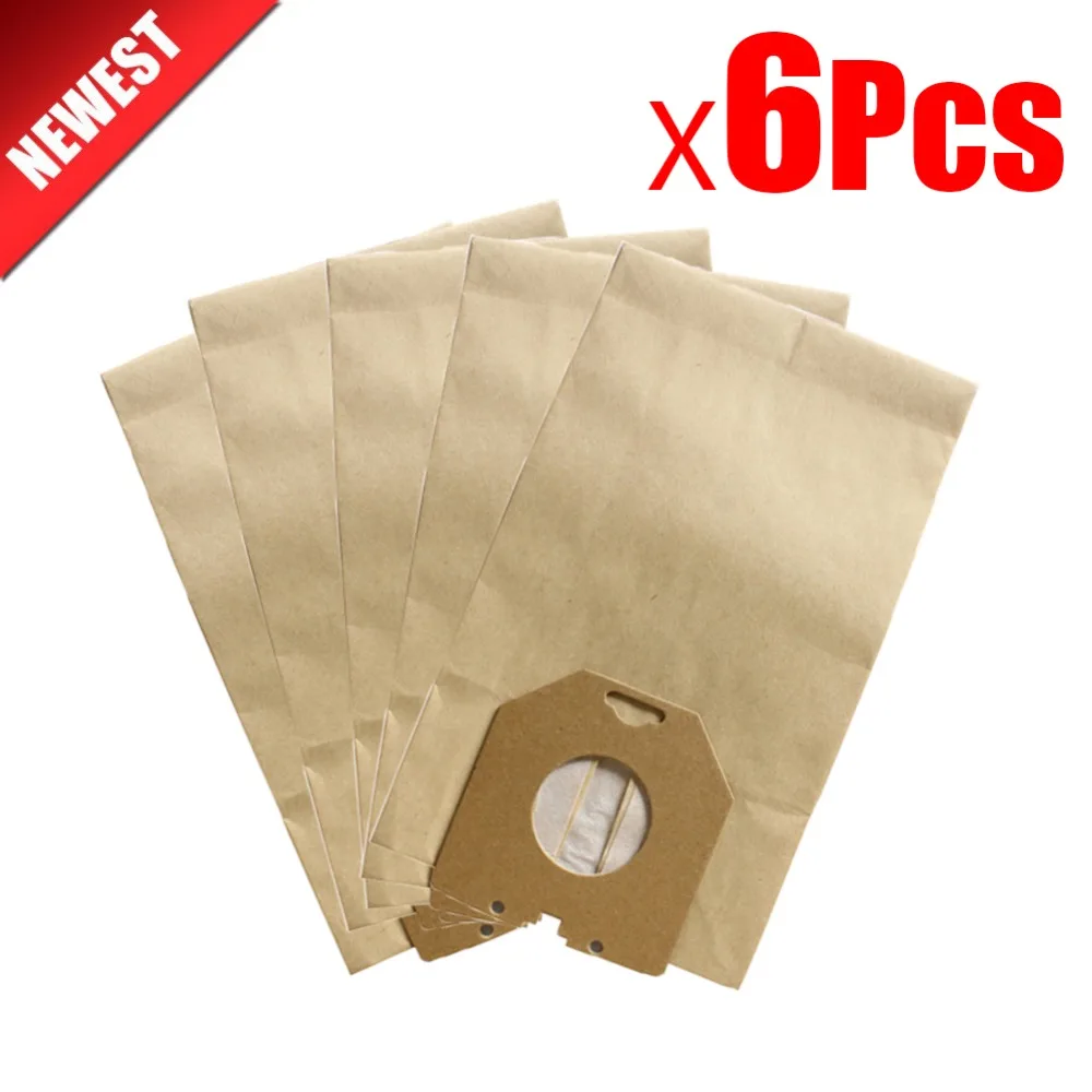 6 шт. бумажные мешки для пылесоса philips T500 TC536 TC411 T300 T800 HR6938/10 HR6300 TC400 TC999 | Бытовая