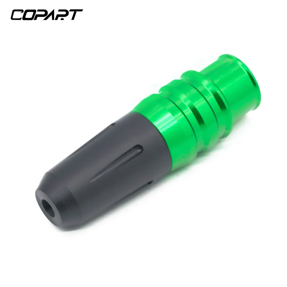 Для Kawasaki Ninja Z800 Z900 Z250 Z300 Z650 250 300 KX250F аксессуары для мотоциклов Запчасти для выхлопа Ползунки Краш колодки протектор - Цвет: Green