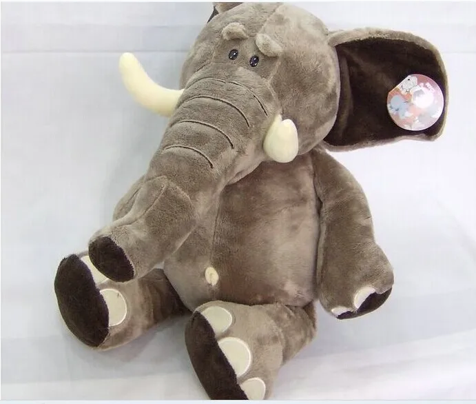 25 см серый слон плюшевая игрушка прекрасный один набор/5 штук кукла подарок w4226|toy