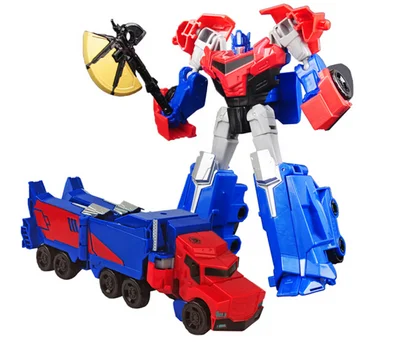Free shipping Deformation Robot Car Toys Plastic ABS + Alloy Anime Series Action Figure Mobel Model Kids boy toys Christmas Gift |