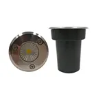 Новый IP68 3 Вт 5 Вт ССБ Водонепроницаемый светодиодный подземный свет открытый наземный Сад Путь пол похороненный двор пятно Пейзаж 85-265 в DC12V