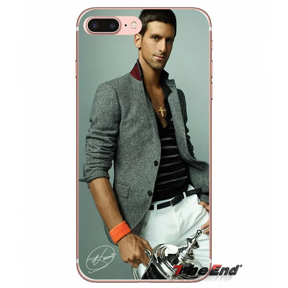 Мягкий чехол из ТПУ для Sony Xperia Z Z1 Z2 Z3 Z5 compact M2 M4 M5 E3 T3 XA Aqua LG G4 G5 G3 G2 Mini Capa Novak Djokovic Tennis