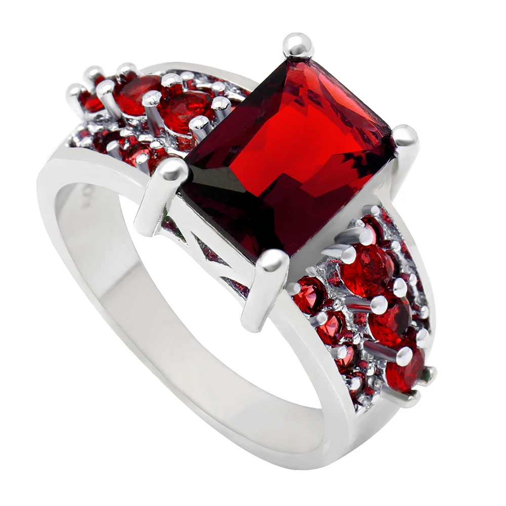 Женское кольцо с фианитом обручальные кольца Королевского синего фиолетового