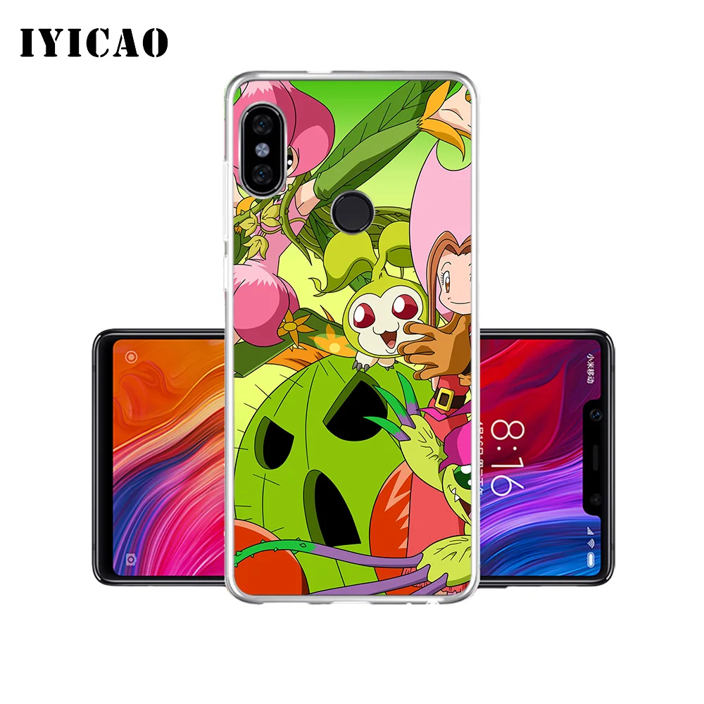 IYICAO Digimon Adventure Мягкий силиконовый чехол для телефона Xiaomi Mi 9 8 SE 6 A1 A2 Lite F1 MIX2S MIX3 TPU |