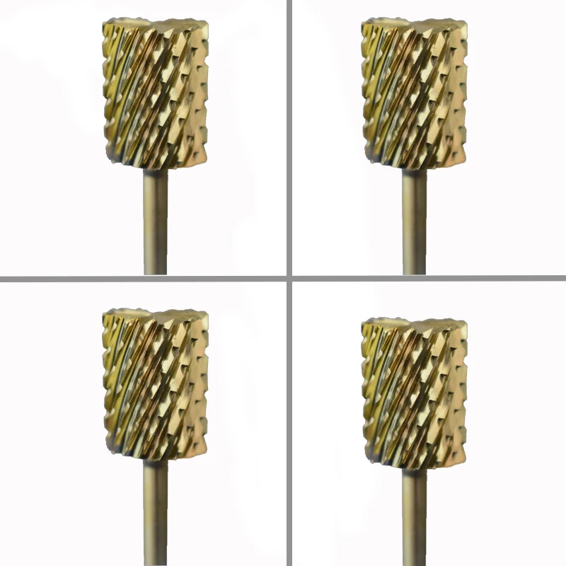 

4pcs Carbide Nail Drill Bit -Big Pink & White Bit - C
