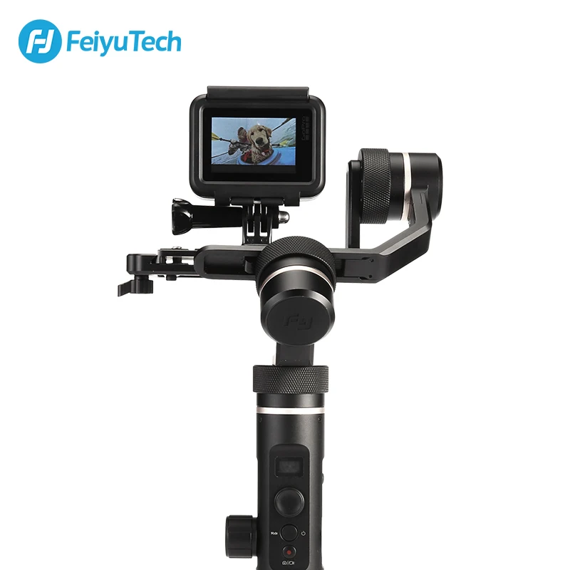 Стабилизатор для селфи Feiyutech G6 Plus 3 осевой Бесщеточный Gopro hero Sony RX100 / a6300 iPhone X|Риги и