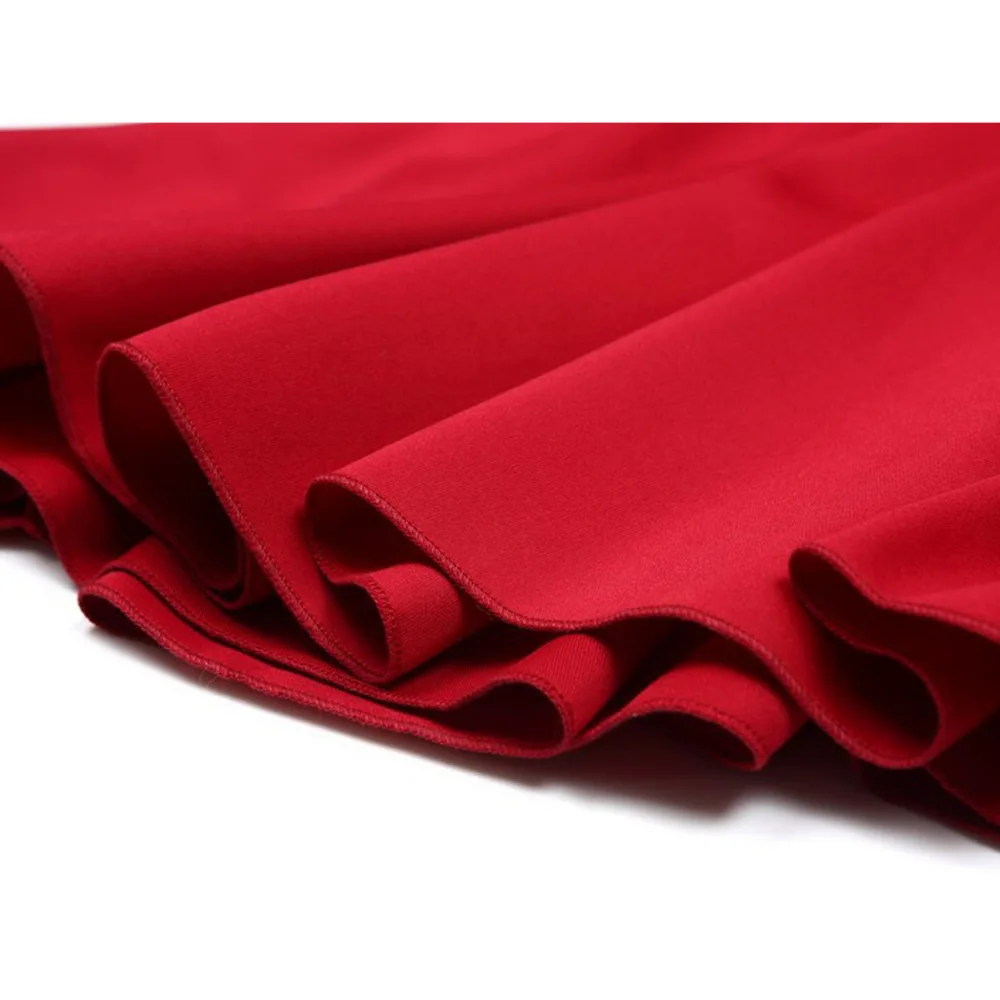 

women's clothes long skirts for women spring and autumn fashion elegant office lady red skirts 2019 plus size 5xl