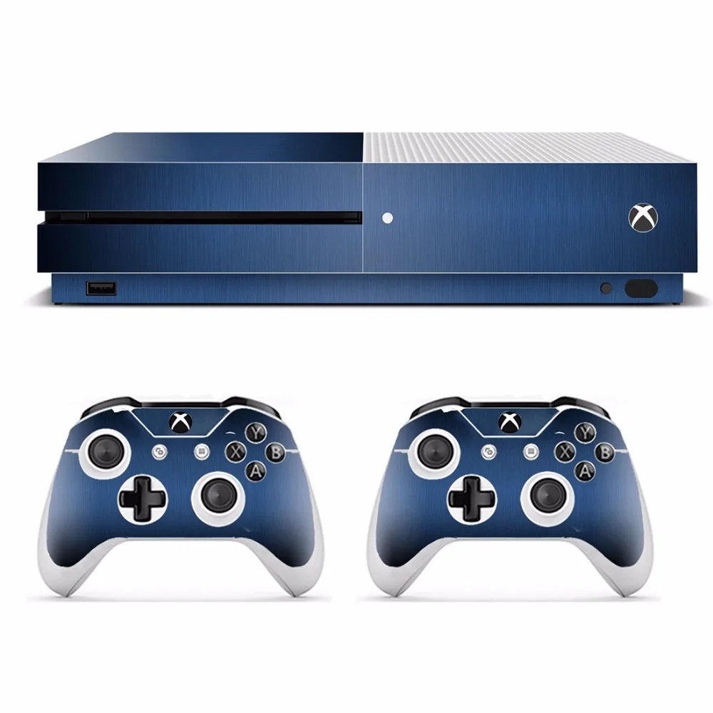 Матовый металлический кожи Стикеры наклейка для Microsoft Xbox One S консоли и 2