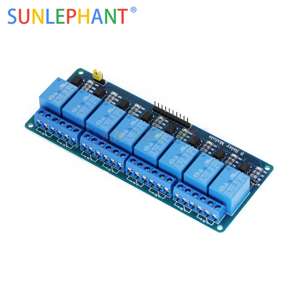 8 канальная плата релейного модуля для Arduno PIC AVR MCU DSP ARM Electronic Лучшая цена канальный