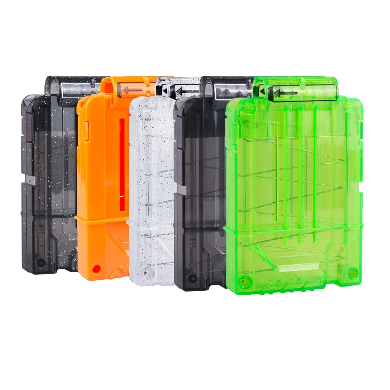 6pcs/set Tactical Equipment Gun shuttle Bullet Magazine for Nerf Accessories Clip Compatible Backpack | Игрушки и хобби