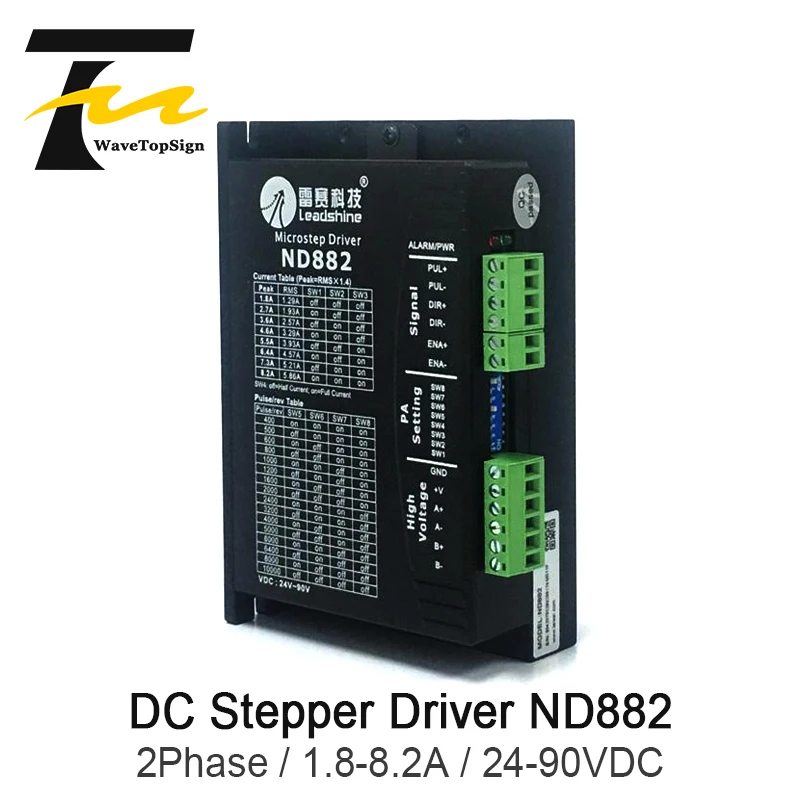 Драйвер шагового двигателя Leadshine ND882 DM882S DMA882S 2 фазный поддержка 86