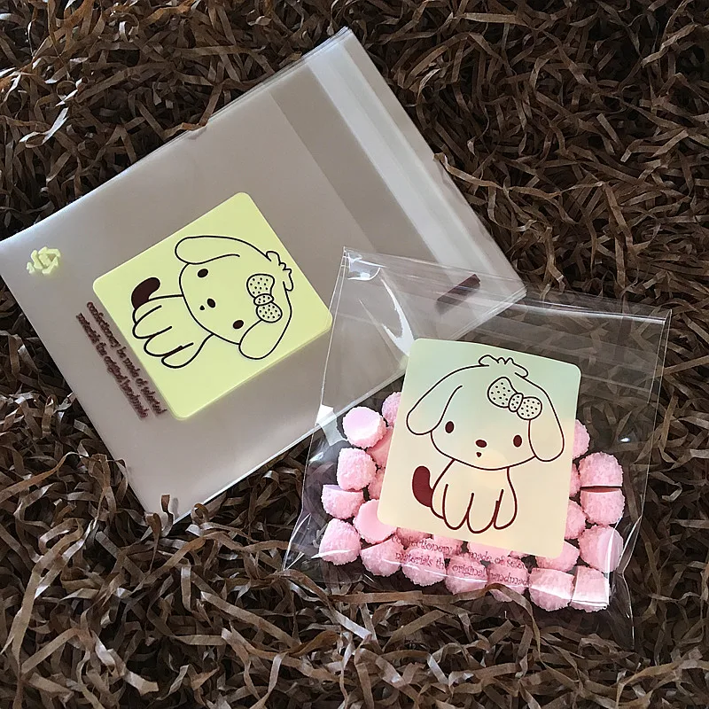 Самоклеящиеся пластиковые пакеты для печенья конфет 50 шт./лот 10*10 см|bag designer|bag forbags