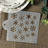 hot 15cm snowflake diy layering stencils painting scrapbook coloring embossing album decorative card template