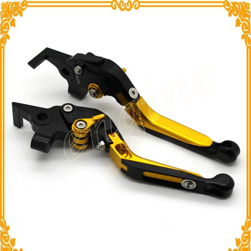 Aluminum Alloy Folding Clutch lever Brake Lever for HONDA CBR900RR VTX1300 NC700 S/X Pit Dirt Bike Parts Free Shipping | Автомобили и
