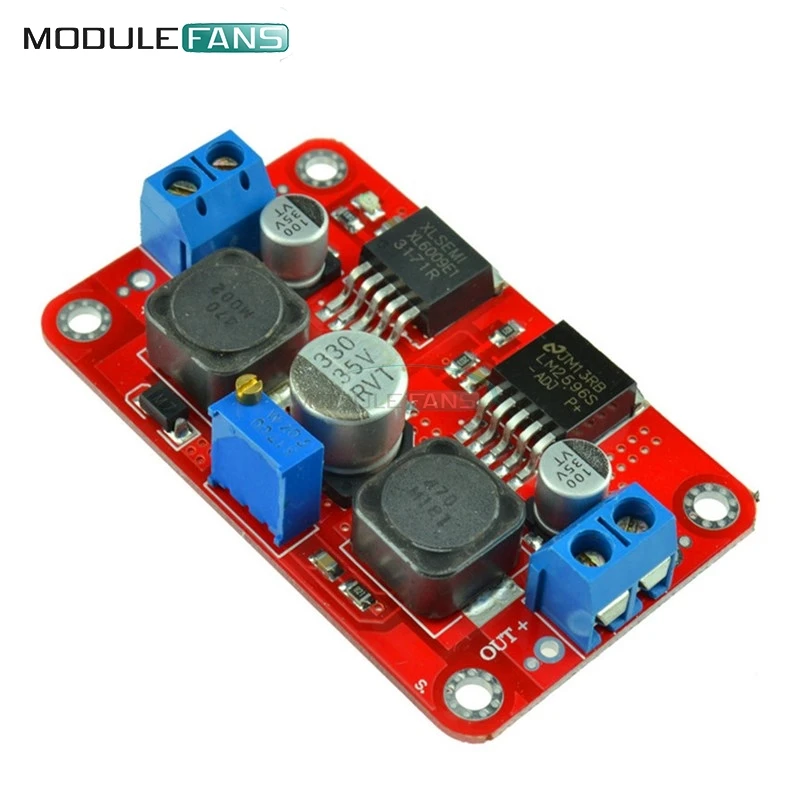 XL6009 LM2596S DC шаг вверх вниз Boost Buck Напряжение Мощность преобразователя постоянного