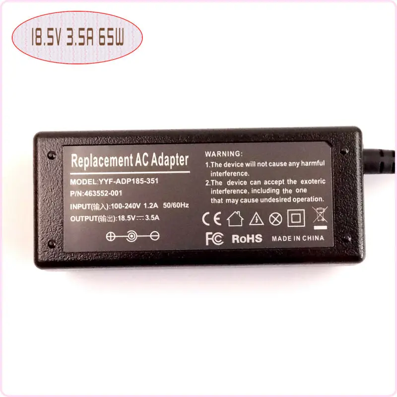 Для HP G60 G60-100 G60-533CL G62-367DX ноутбук нетбук адаптер переменного тока зарядное