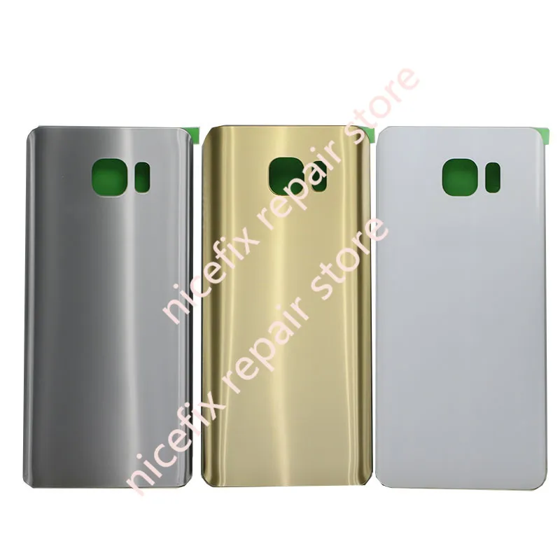 Для SAMSUNG Galaxy Note 5 N920 N920F Задняя крышка батареи Дверь стеклянная корпуса для +