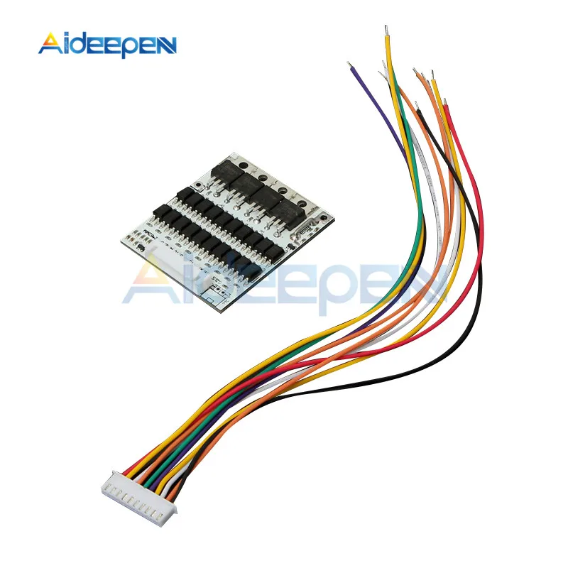 1 шт. защитная плата BMS PCB для литий-ионных литиевых аккумуляторов 18650 40 А 36 В с