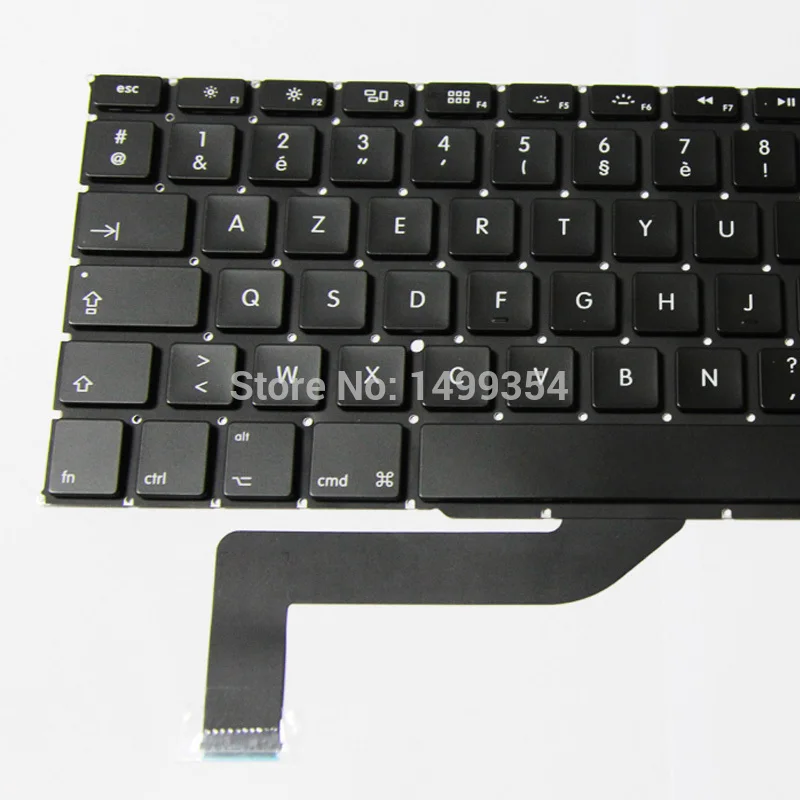 Оригинальный Новый A1398 Французский клавиатура для Apple Macbook Pro Retina 15
