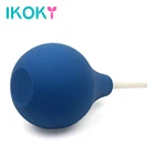 IKOKY очиститель орошения двоечной кисти, очиститель анальной и вагины, Ректальная клизма, очиститель для мужчин и женщин, шприц для геев, секс-игрушки, очистка киски