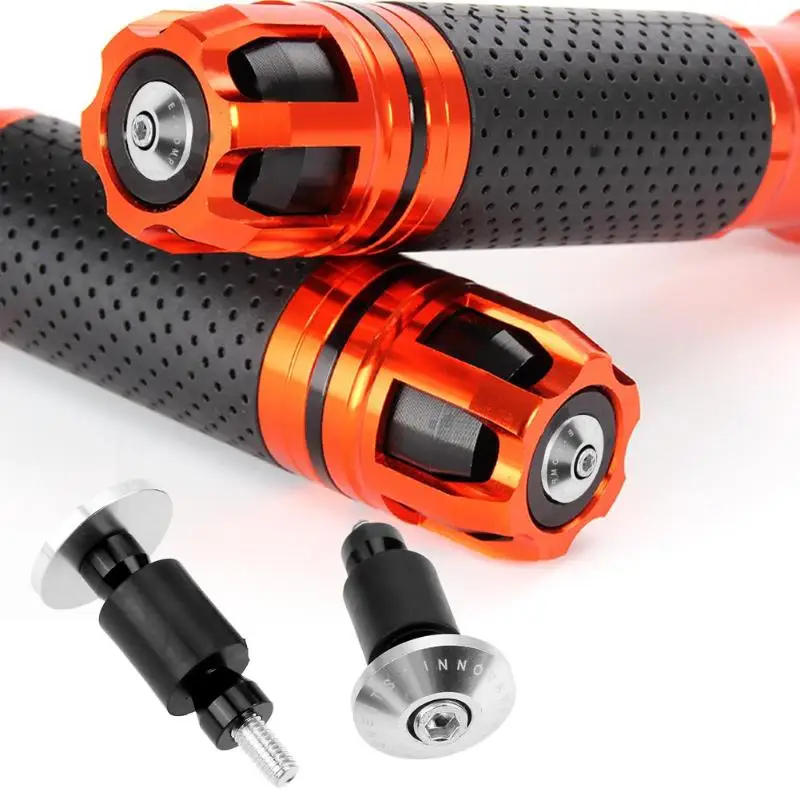 

2Pcs 7/8" CNC Aluminum Alloy Motorcycle Handlebar Grip Plugs Bar End Cap Slider for BMW F800R for YAMAHA XJ6 Moto Accessories