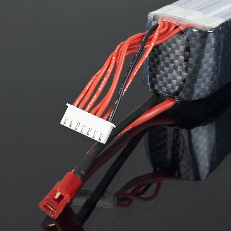 Литий полимерный аккумулятор Lion Power RC 22 2 в 1300 мАч 30C MAX 45C T Plug для Align TREX 450 450L