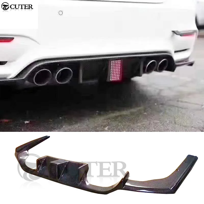 Задняя губа из углеродного волокна F30 3 серии 320i 325i 330i 335i со светодиодный