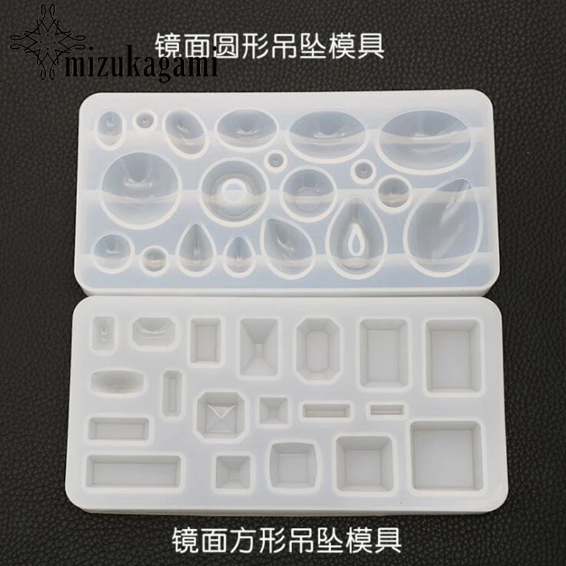 

1PC New 3D Pendant Silicone Mold Resin Silicone Gemstone Patch Mold Handmade Tool Epoxy Resin Molds for DIY Fashion Jewelry