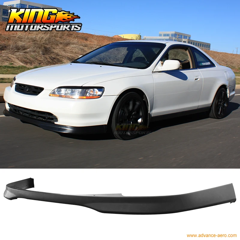 Для 1998 1999 2000 Honda Accord 2 двери T-R стиль передний бампер спойлер поли уретан