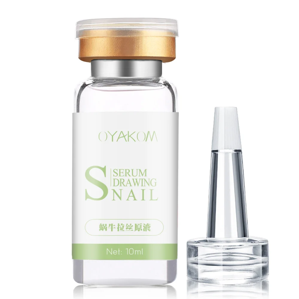 10ml Snail Essence OYAKOM, гиалуроновая кислота, жидкая, увлажняющая, отбеливающая, Витаминная сыворотка, ацидо, гиалуронико, Омолаживающая, уход за кожей лица, улиточная сыворотка - Вес нетто: 10ml Snail Essence