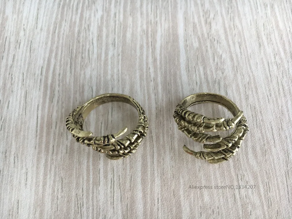 1 шт. 2 Античная Золотая косичка орла для волос страшный Дред кольца плетения