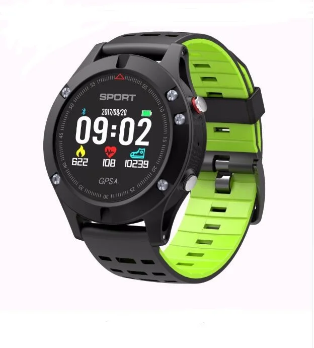 2018 новый № 1 F5 gps Смарт часы высотомер барометр термометр Bluetooth 4 0 умные предмет