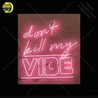 neon sign for donot kill my vibe sign light lampara home neon signs for sale vintage neon light for windower wall custom made