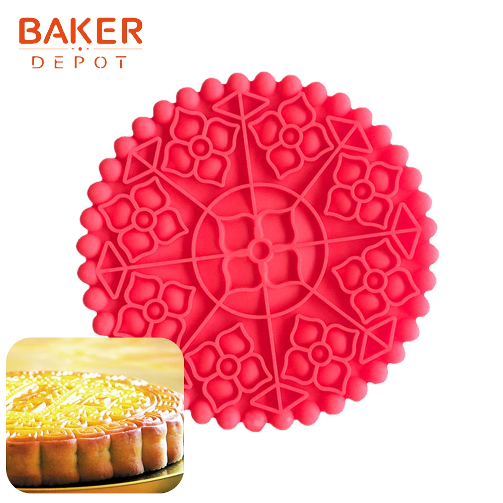 BAKER DEPOT 10 дюймовая силиконовая форма для торта круглая большая выпечки тортов