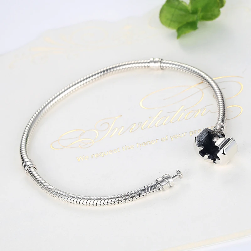 Женский браслет цепочка из серебра 100% пробы|bracelets for|charm braceletchain bracelet |