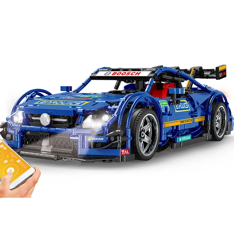 Плесень KING 13073 спортивный RC гоночный автомобиль G63 Дрифт приложение дистанционное управление 1970 шт Строительные блоки техника Детские игрушки подарочные кубики