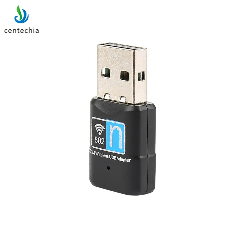 Беспроводной WiFi адаптер черный USB Интернет сетевая карта мини приемник 300 Мбит/с адаптер сигнала Wi-Fi ключ антенна сеть
