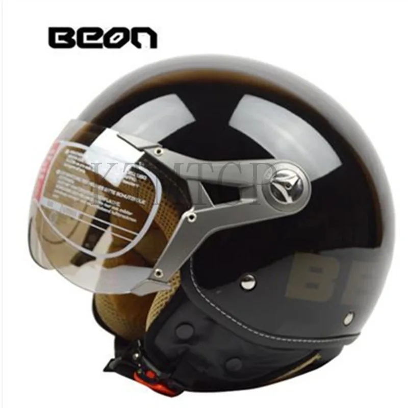 BEON B 100 винтажный мотоциклетный шлем скутер в стиле ретро с открытым лицом vespa