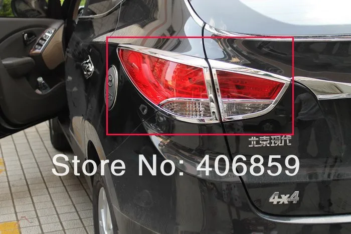 ABS Хром После фар Крышка Лампы Для 2010-2012 Hyundai ix35 | Автомобили и мотоциклы